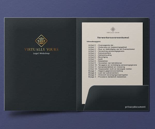 Verwerkersovereenkomst